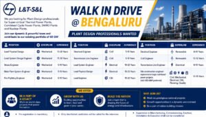 L&T S&L Walk-In Drive 2026