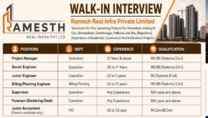 Ramesh Real Infra Pvt Ltd Walk-In Interview 2026