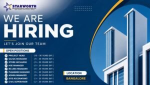 Starworth Infrastructure Hiring 2026