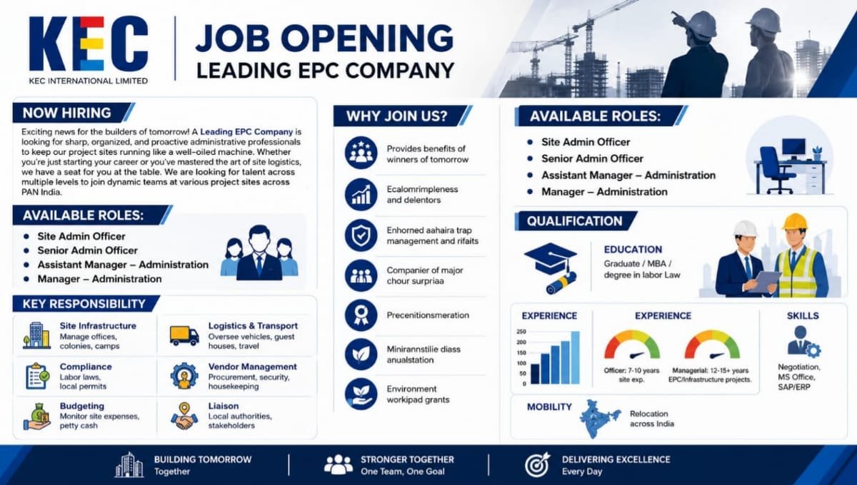 KEC International Hiring 2026