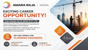 Amara Raja Infra Recruitment 2026