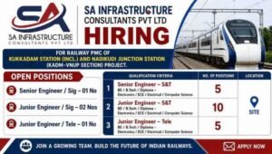 SA Infrastructure Consultants Pvt Ltd Hiring