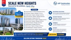 L&T Construction Recruitment Drive 2026