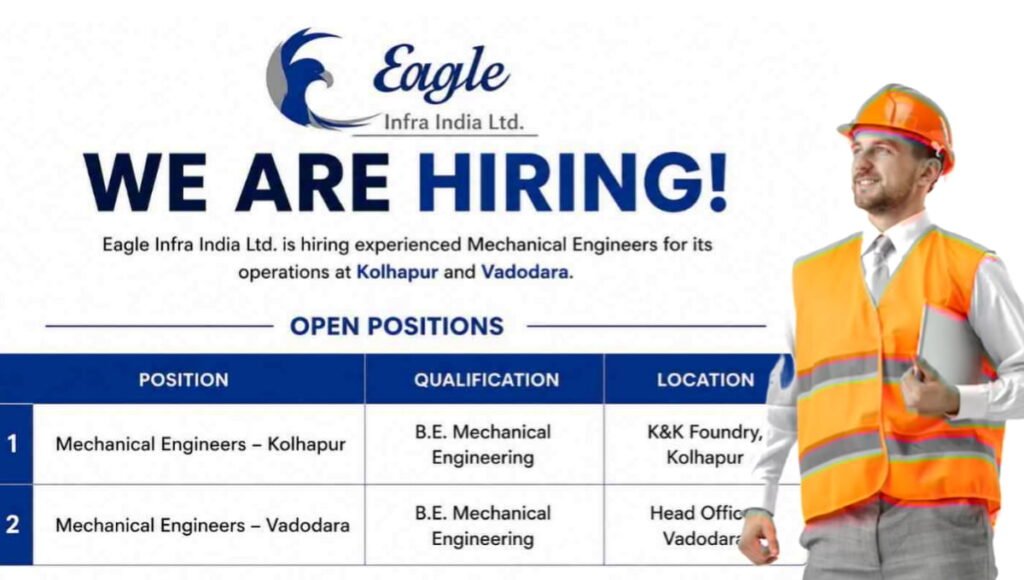 Eagle Infra India Ltd Hiring 2026