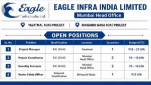Eagle Infra Recruitment 2026