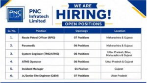 PNC Infratech Ltd Careers