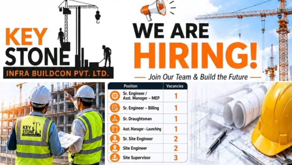 Keystone Infra Buildcon Hiring 2026