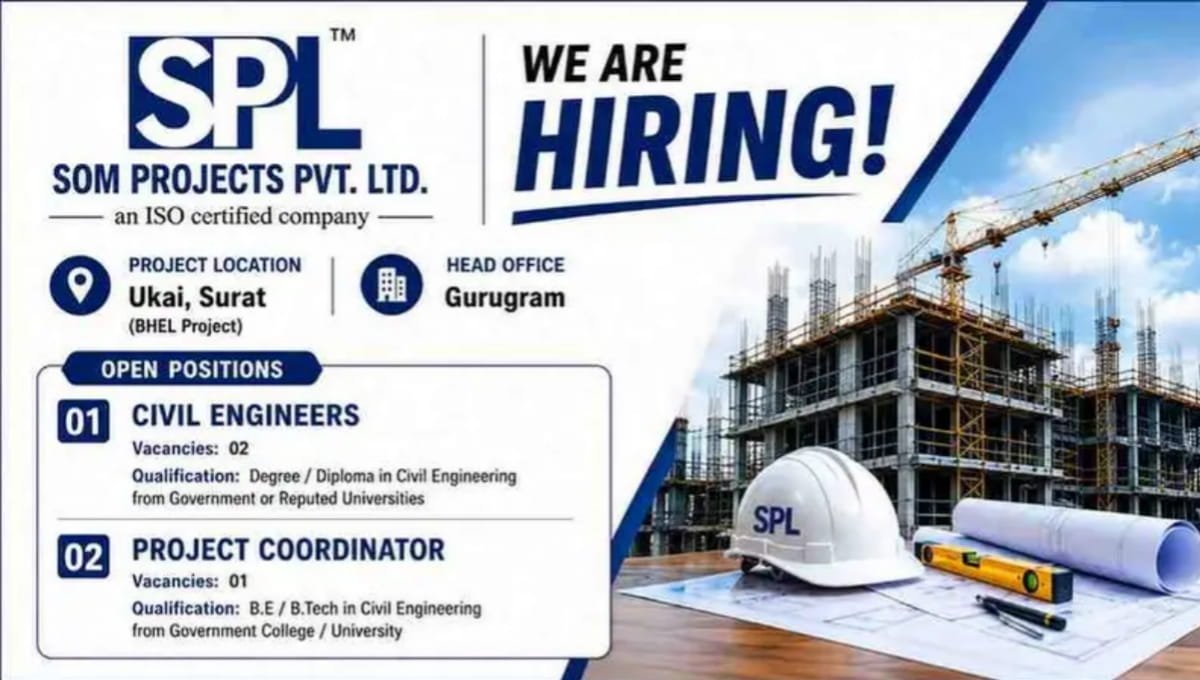 SOM Projects Pvt Ltd Hiring 2026