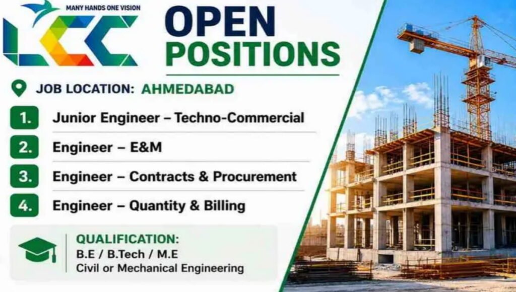 LCC Projects Ltd Recruitment 2026