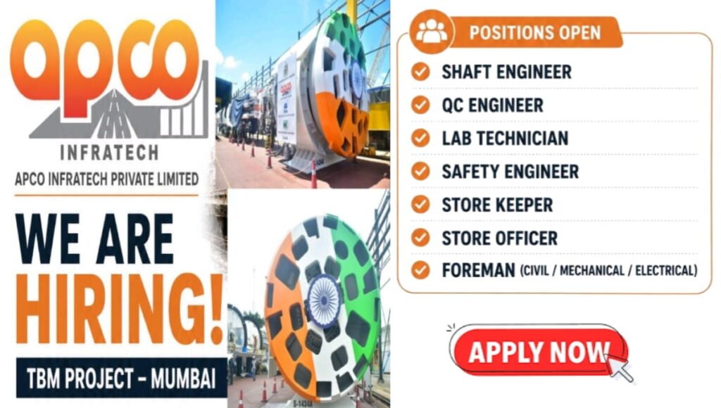 APCO Infratech Pvt Ltd Hiring