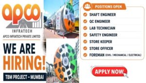 APCO Infratech Pvt Ltd Hiring