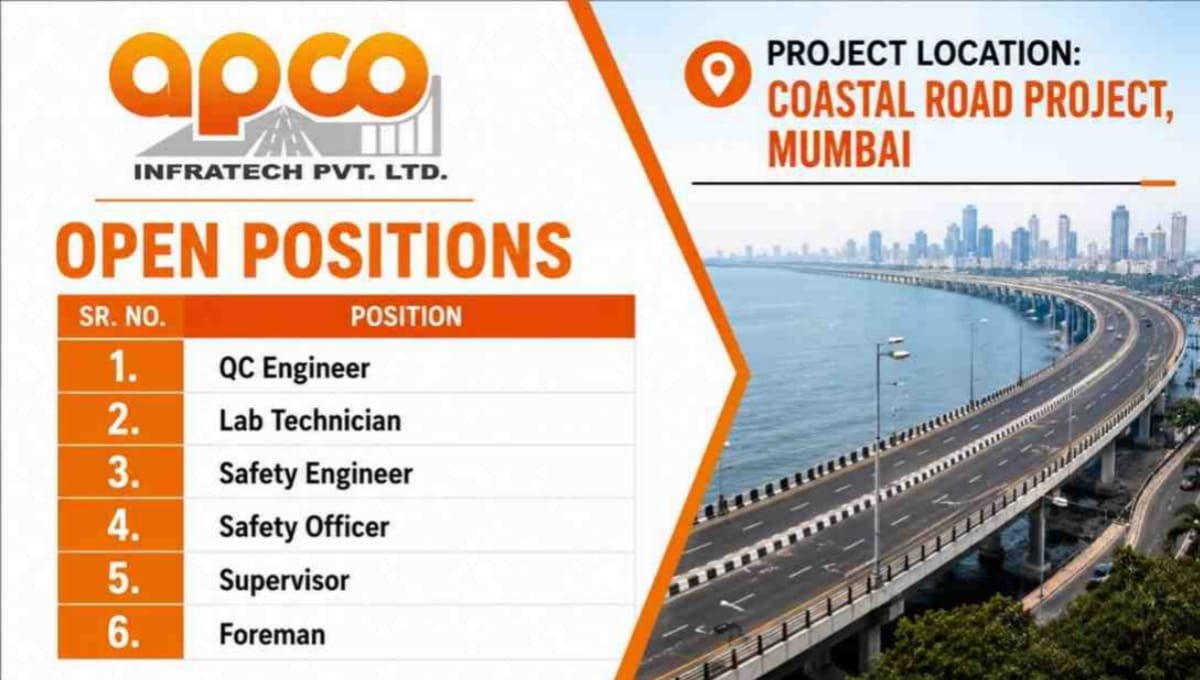 APCO Infratech Recruitment