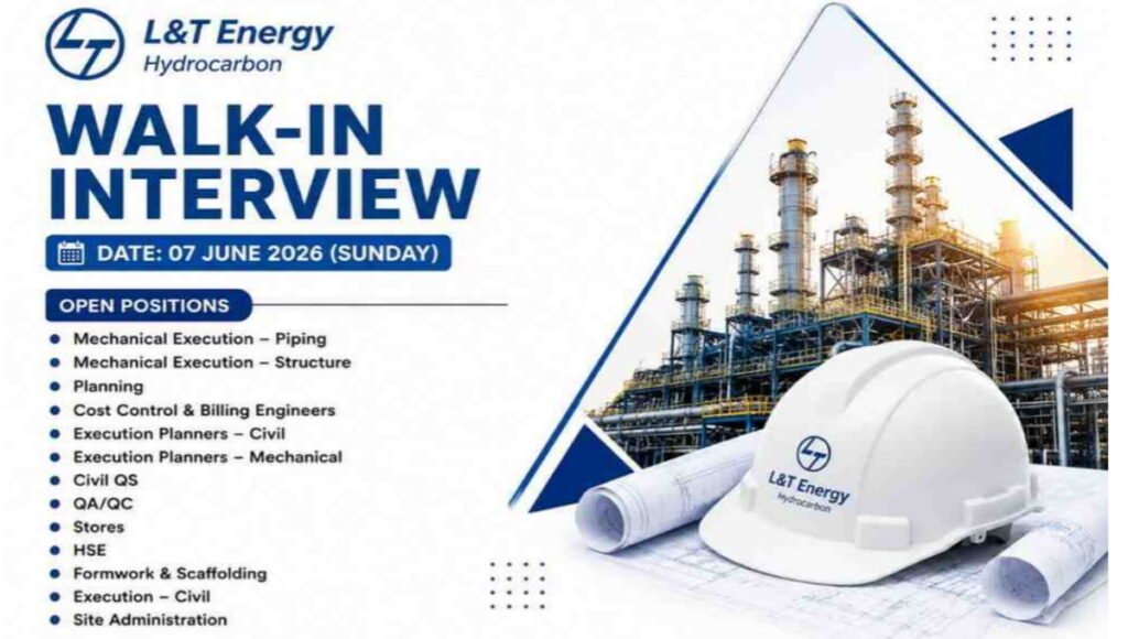 L&T Energy Hydrocarbon Jobs 2026