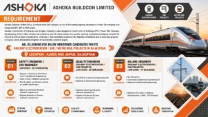 Ashoka Buildcon Limited Recruitment 2026