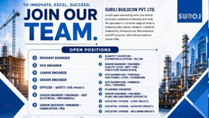 Suroj Buildcon Walk-In Interview 2026