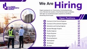 Lloyds Engineering Works Ltd Hiring 2026
