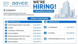 Aarvee Associates Vacancy 2026