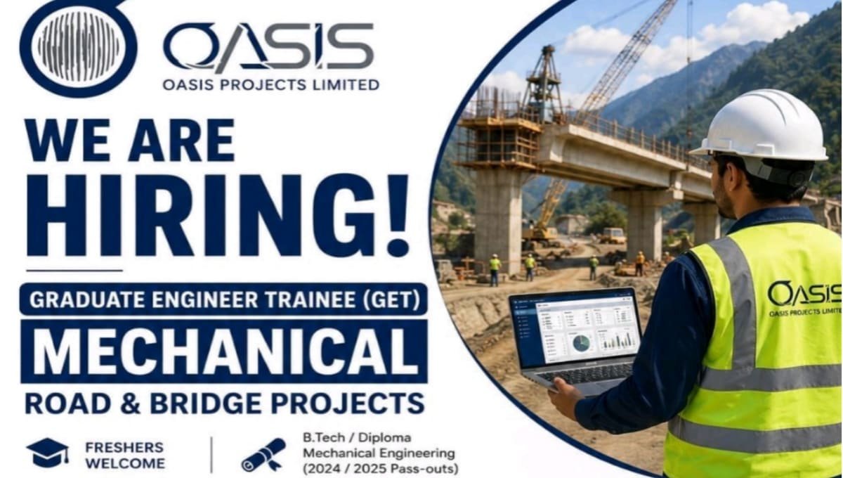 Oasis Projects Limited Job