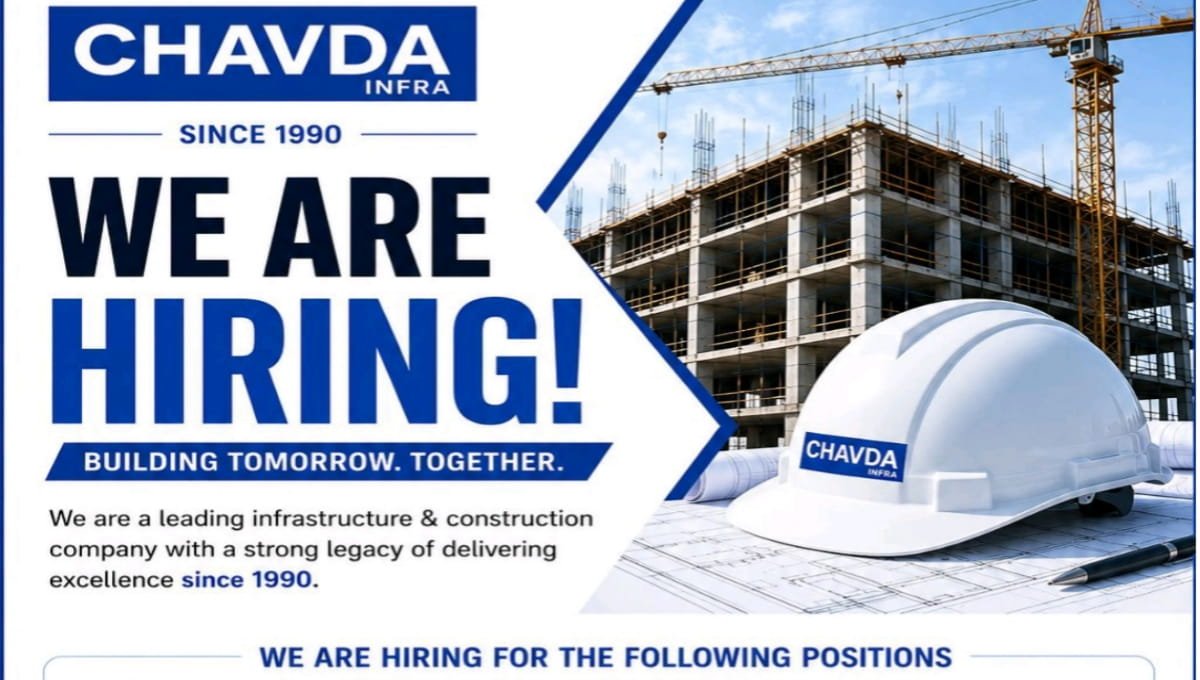 Chavda Infra Job Vacancies 2026