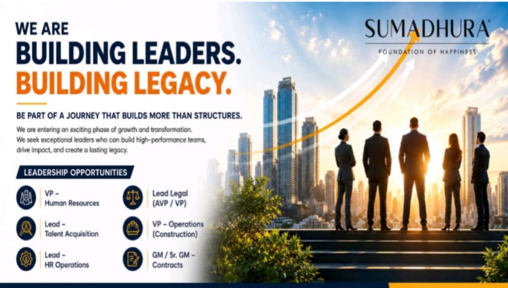 Sumadhura Group Leadership Hiring