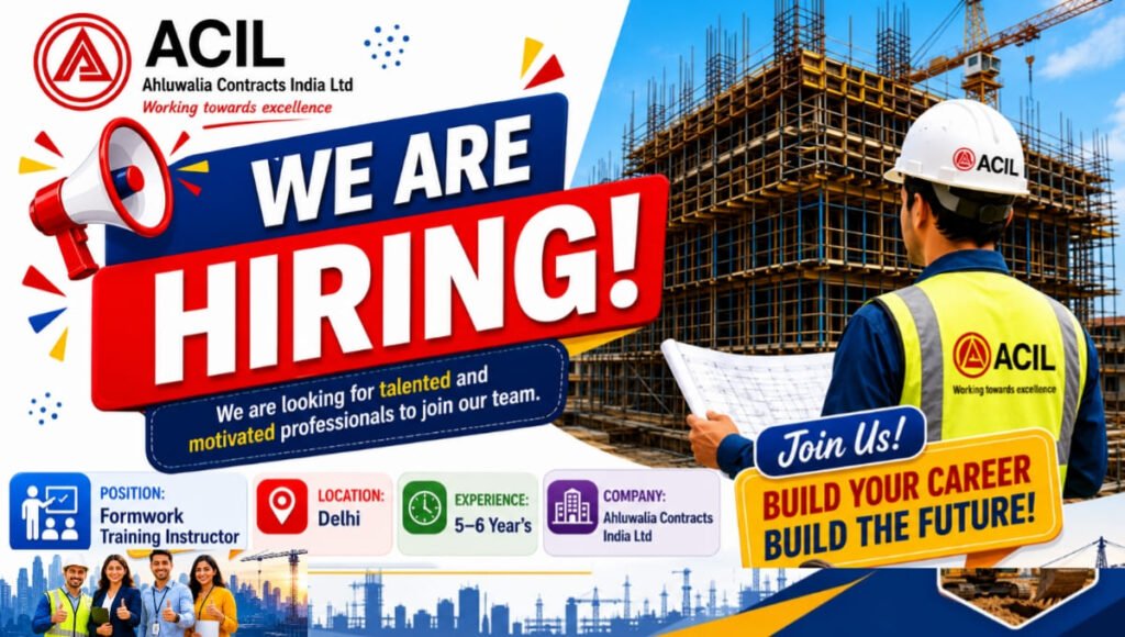 Ahluwalia Contracts India Ltd Hiring