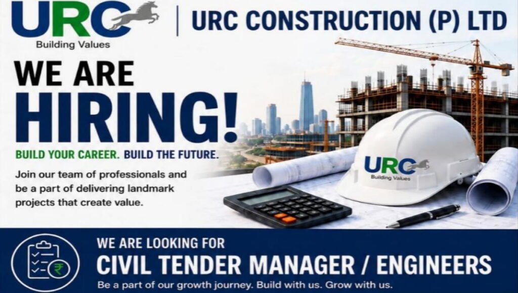 URC Construction Recruitment 2026