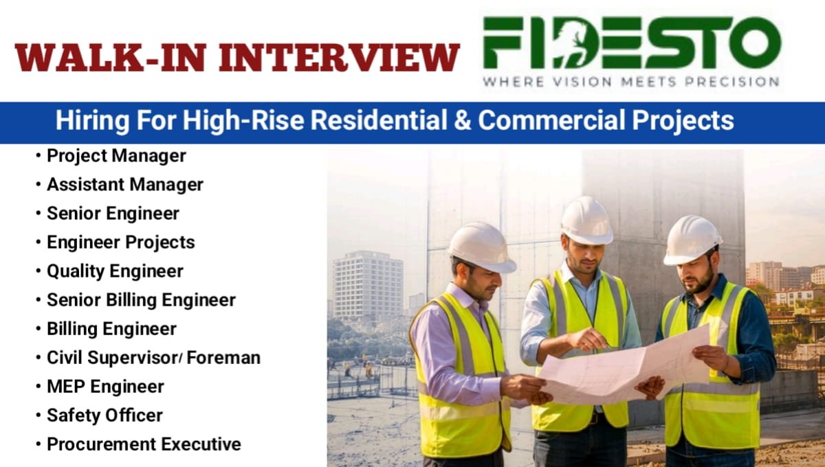 Fidesto Projects Walk-In Interview 2026