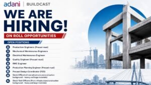 Adani Buildcast Recruitment 2026