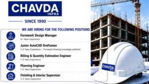 Chavda Infra Job Vacancy 2026