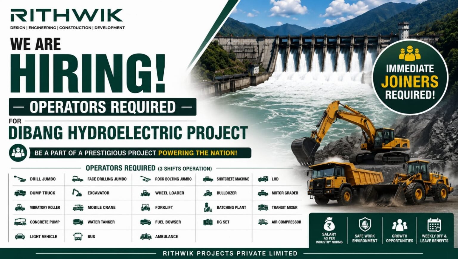 Rithwik Projects Careers Latest Job