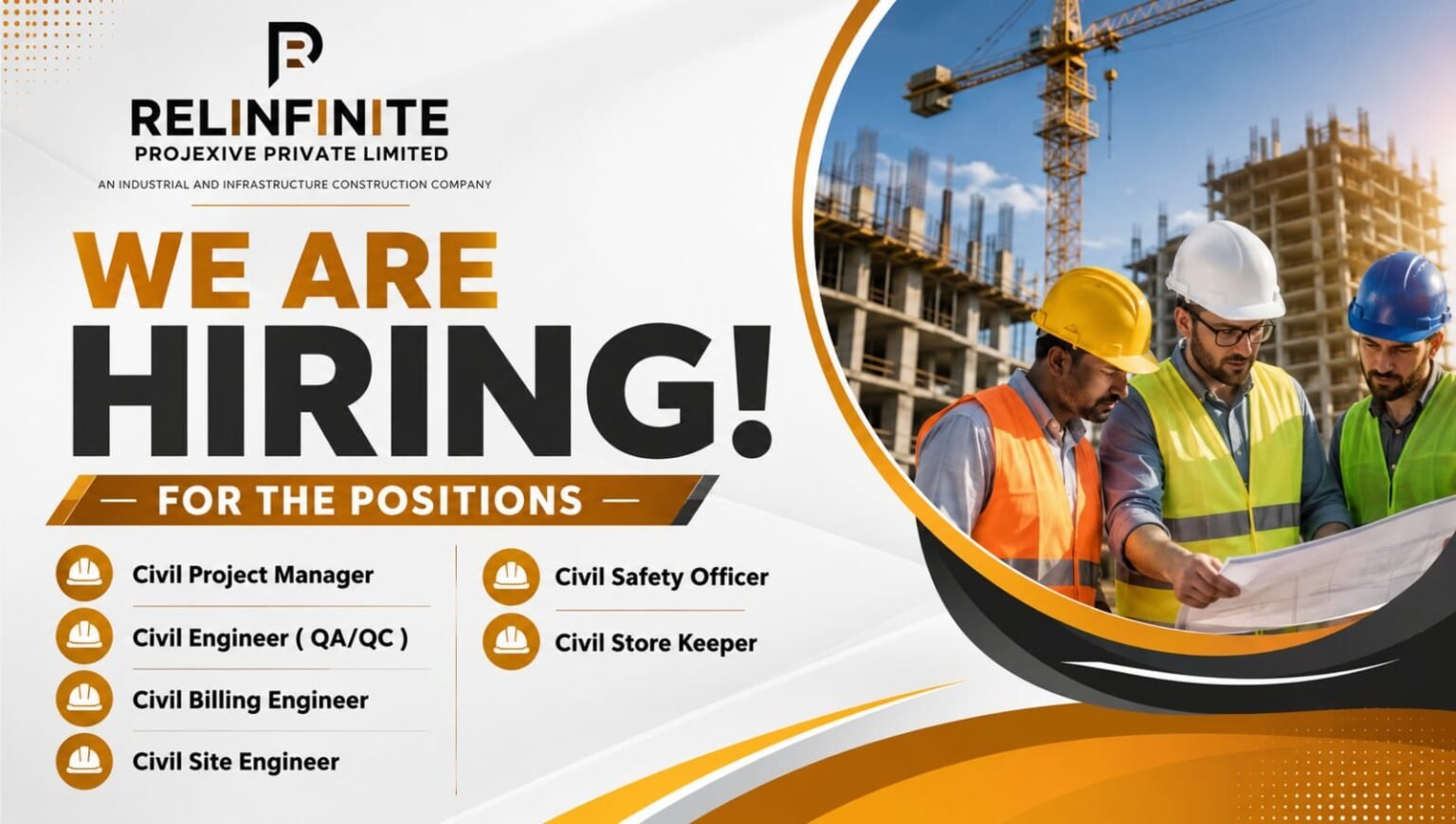 Relinfinite Projexive Pvt Ltd Recruitment 2026