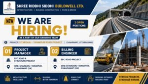 Shree Riddhi Siddhi Buildwell Ltd Recruitment 2026