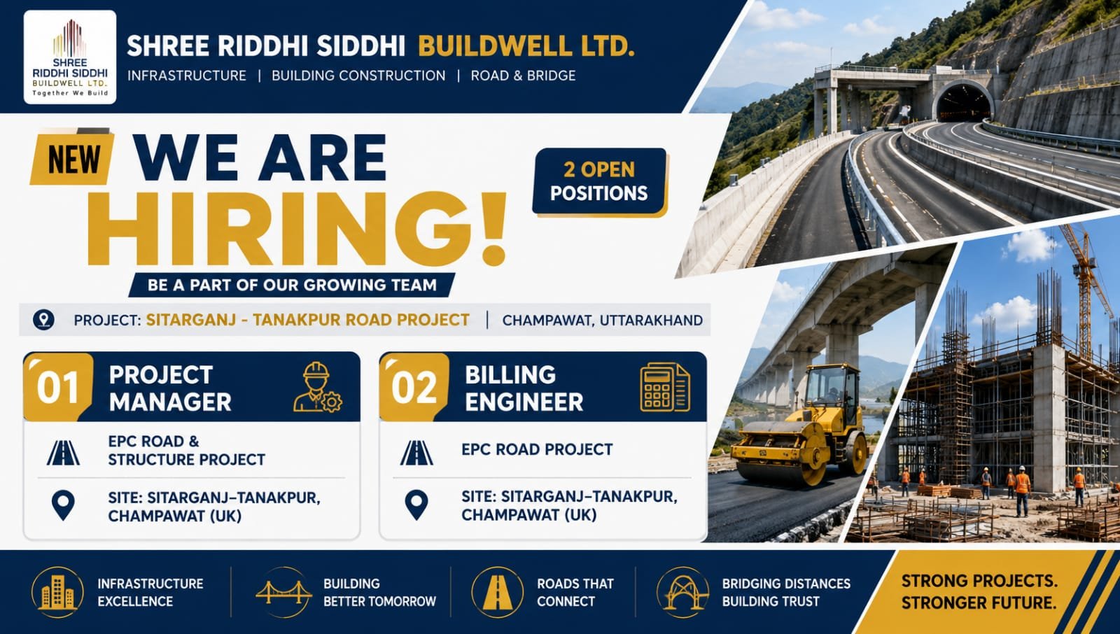 Shree Riddhi Siddhi Buildwell Ltd Recruitment 2026