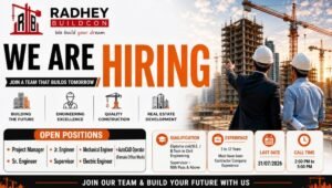 Radhey Buildcon Recruitment 2026