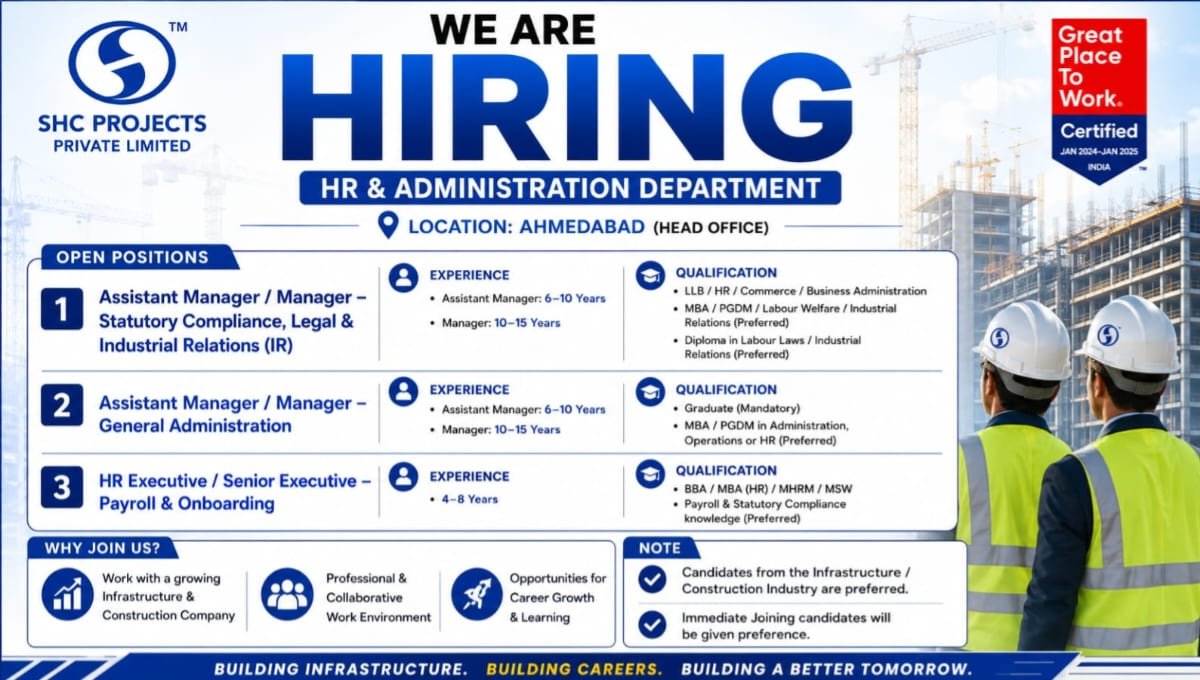 SHC Projects Careers