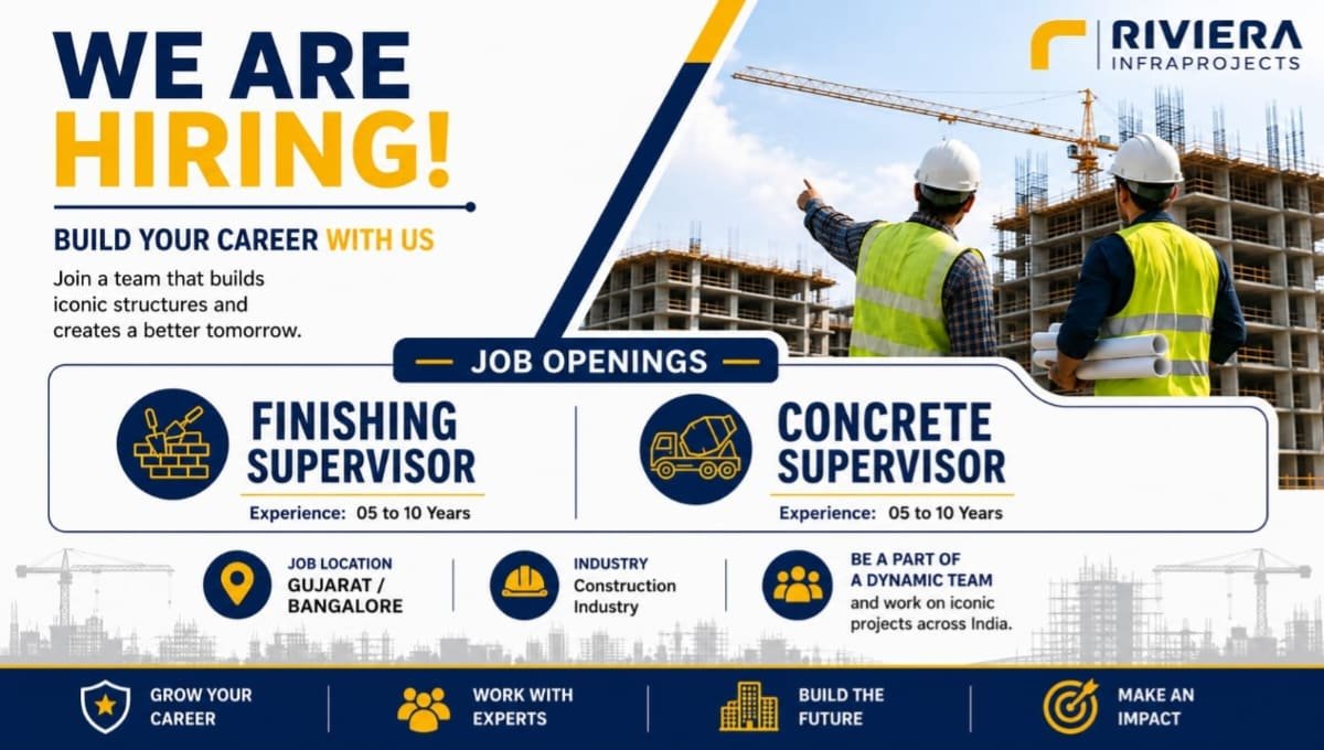 Riviera Infraprojects Hiring