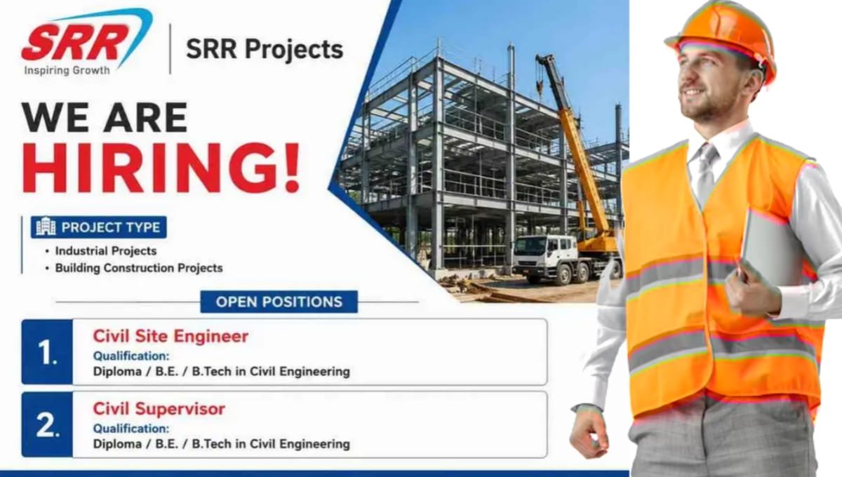 SRR Projects Vacancy 2026