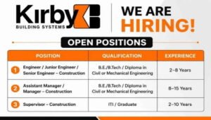 Kriby Building Systems Walk-In Interview 2026