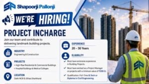 Shapoorji Pallonji We're Hiring
