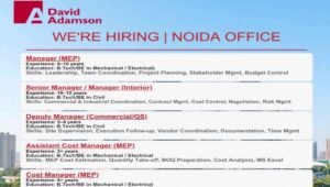 Latest Construction Jobs in Noida