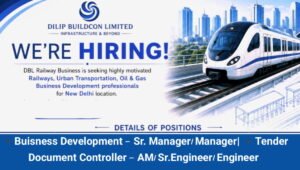 Dilip Buildcon Limited Jobs