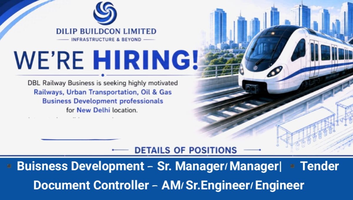 Dilip Buildcon Limited Jobs