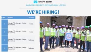 Kalpataru Projects International Ltd Job Opening