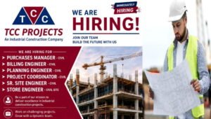 TCC Projects Recruitment 2026