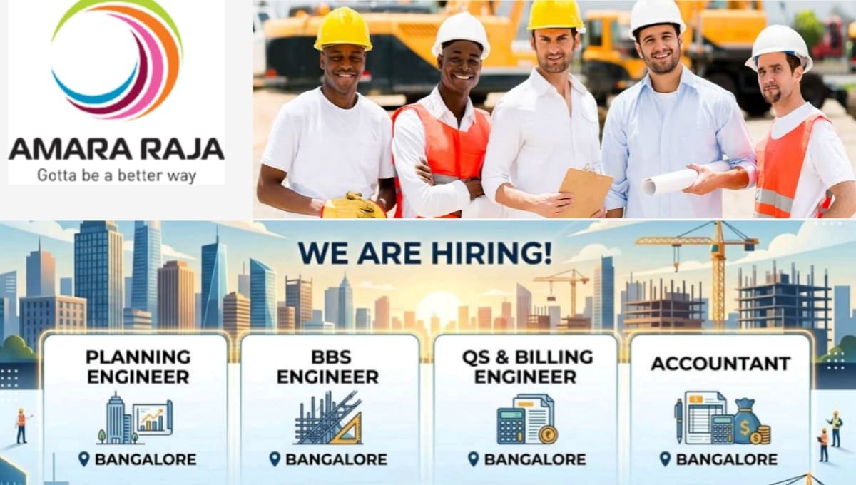 Amara Raja Latest Civil Engineering Jobs