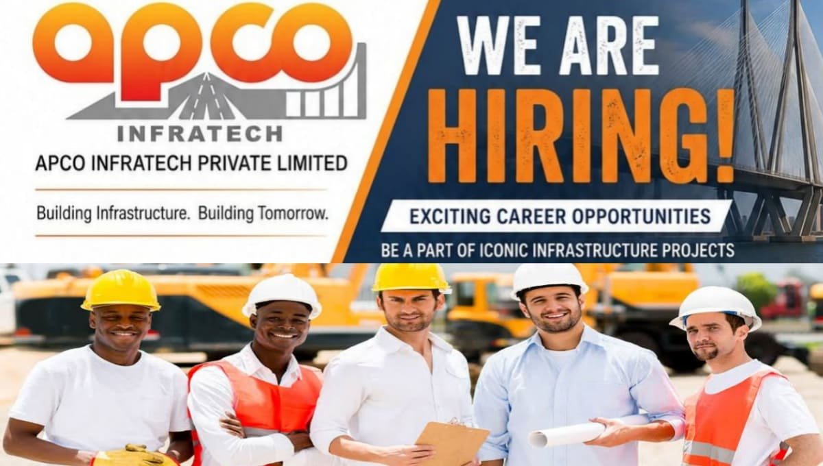 APCO Infratech TBM Project Mumbai Recruitment 2026