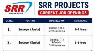SRR Projects Job Vacancy