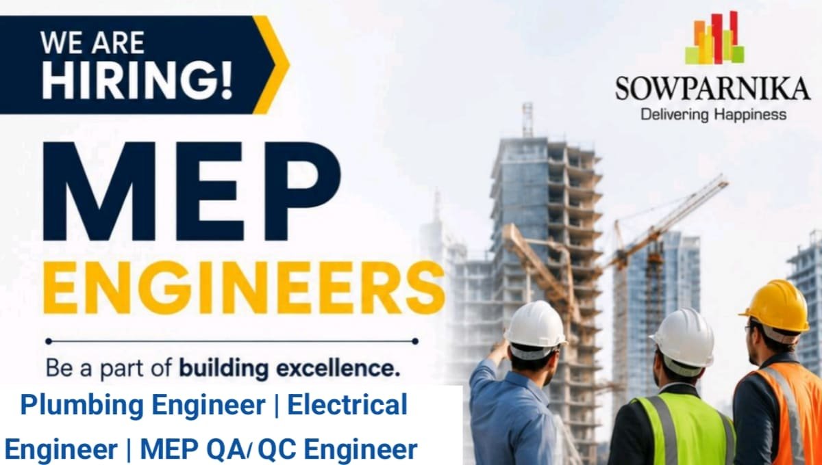 Sowparnika Projects Infrastructure Hiring