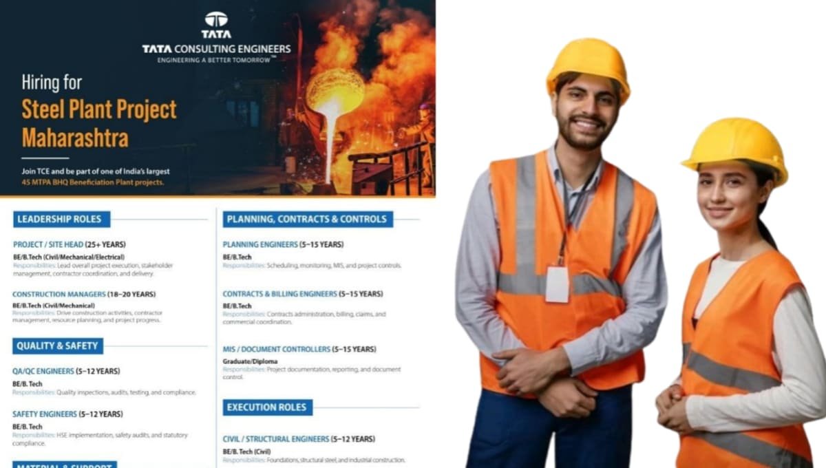 Tata Consulting Engineers Latest Job Vacancy