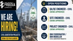 Freesia Electromechanical Hiring